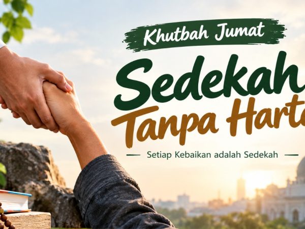 Khutbah Jumat: Sedekah Tanpa Harta
